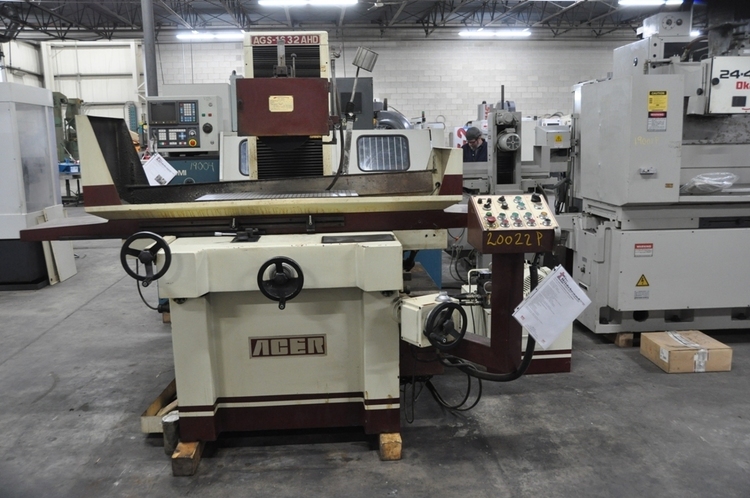 1997 Acer AGS-1632 AHD Reciprocating Surface Grinders | Easton Machinery, Inc.